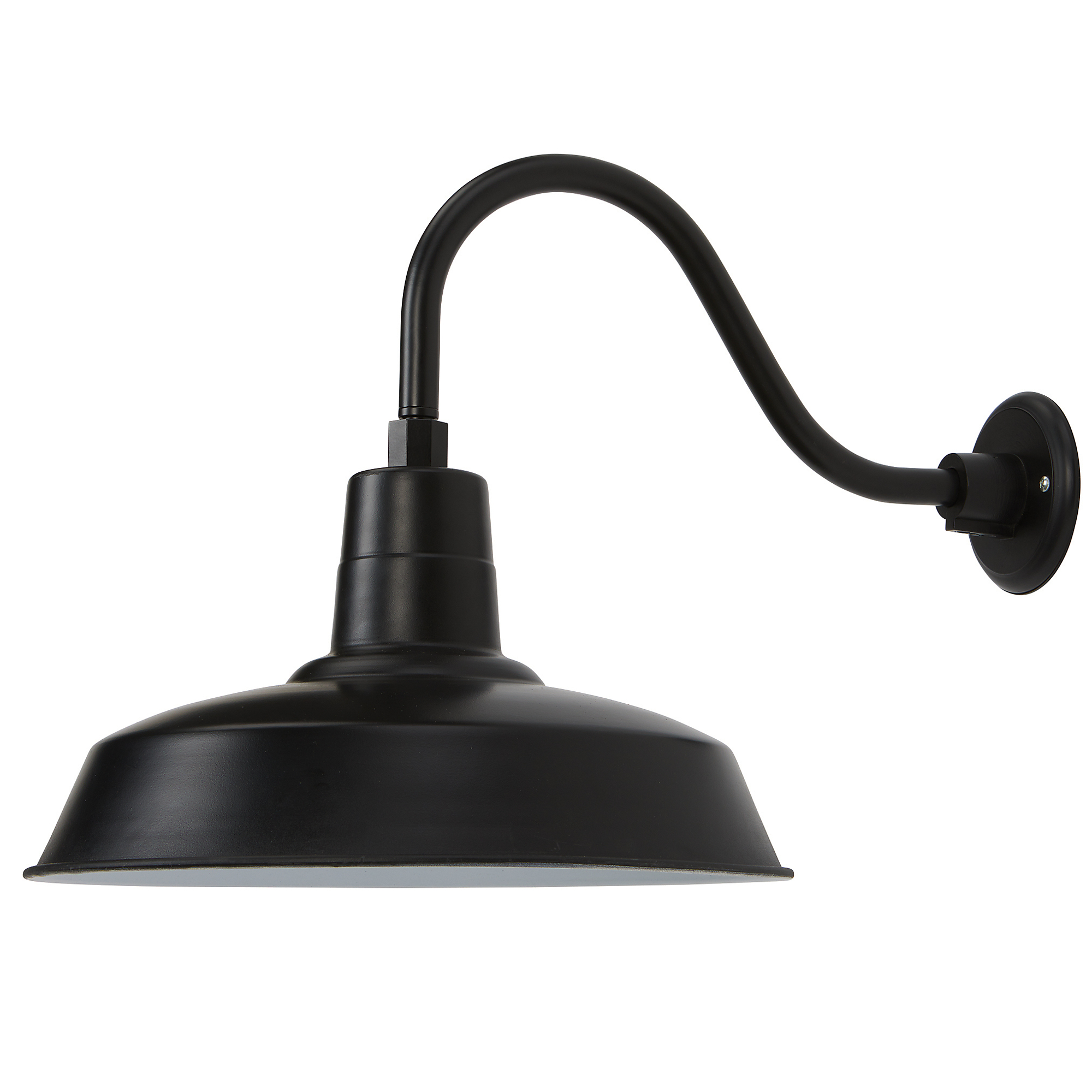 Strongway MultiMount Outdoor/Indoor Barn Light, 200 Watts, Black